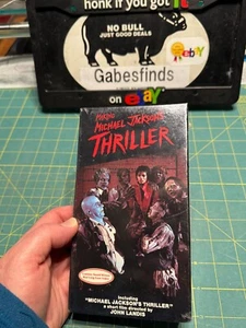 NEW/SEALED MAKING MICHAEL JACKSON’S THRILLER VHS Collectable (1988) - Picture 1 of 6