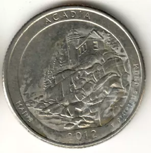 USA - 2012P - Washington ¼ $ - Acadia - Rare - #16186 - Picture 1 of 2