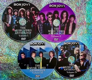 BON JOVI The Music Video Anthology 1984-2009 4 DVD Set (Jon Richie Sambora Solo) - Imagen 1 de 24
