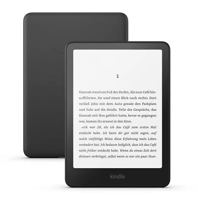 Amazon Kindle Paperwhite 16 GB mit Werbung, schwarz - Bild 1 von 4