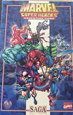(Ultra Rare) Marvel Super Heroes Adventure Role Playing Game - Image 1 of 4