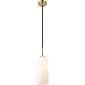 Monty - 1 Light Pendant in Mid-Century Style-17 Inches Tall and 5.25 Inches Wide - Picture 1 of 8