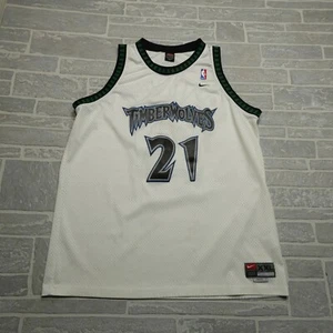 VINTAGE Kevin Garnett Trikot Gr. 2XL Länge +2 Nike Team Stitched Timberwolves - Bild 1 von 9