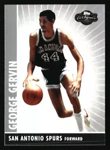 George Gervin 2008-09 Topps Co-Signers #99 BASKETBALL Card - Picture 1 of 2