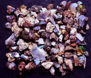 122.75 Ct Lot 100% Natural Ethiopia Very Small Opal Rough Loose Gems ~ Free Gift - Picture 1 of 10