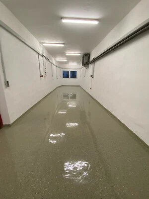 OTTO-ONLINE-HANDEL 5kg, Bodenbeschichtung ,Beschichtung 2K Bodenversiegelung RAL 7032