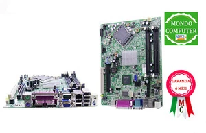 SCHEDA MADRE SOCKET 775 COMPUTER DELL OPTIPLEX 960 SFF DDR2 + BACK PANEL - Imagen 1 de 1