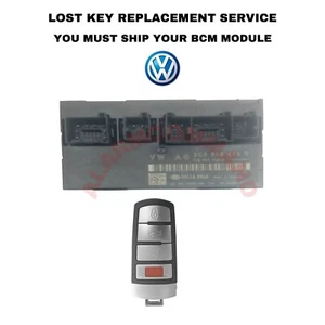 Programmed Lost Key Replacement SERVICE For VW 06-09 PASSAT 09-14 CC Comfort BCM - Picture 1 of 1