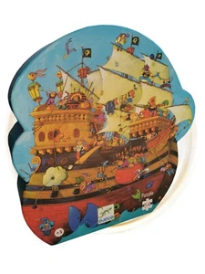 🧩 Djeco Puzzle Das Schiff des Barbarossa - 54 Teile, gebraucht, vollständig 🧩 - Bild 1 von 6