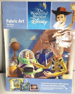 Toy Story Disney Fabric Art 8.5" square 100% Cotton - Picture 1 of 2
