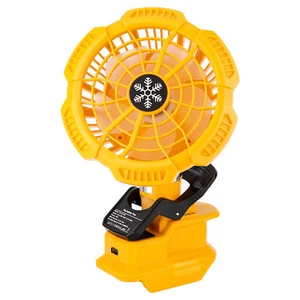 Battery Fan for Dewalt 20v Max Battery Portable Jobsite Fan with 3 Speed Setting - Picture 1 of 15