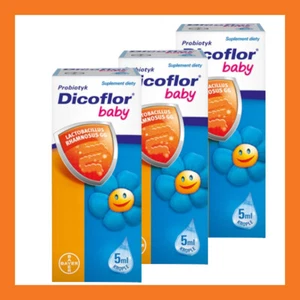 BAYER Dicoflor probiotic drops infants children 5/10/15 ml shipping Blitz DHL - Picture 1 of 5