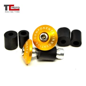 7/8' Universal Hand Handlebar Grip Cap Plug Slider Fit for Kawasaki Honda Yamaha - Bild 1 von 6