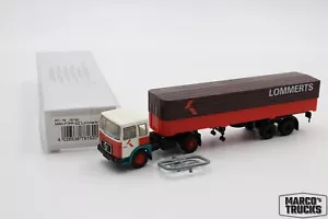 Brekina MAN F7 semirremolque lona "Lommerts" (NL) Nº 78162 1:87 /BRN1091 - Imagen 1 de 1