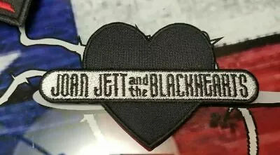 EMBROIDERED JOAN JETT & THE BLACKHEARTS ROCK BAND PATCH (Made to Order)