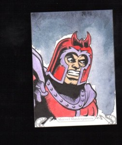 2018 Upper Deck  Marvel Masterpieces Sketch card by not sure