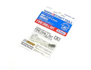 TAMIYA Model Craft Tools Fine Drill Bit (0.3mm) 74081 - Imagen 1 de 1