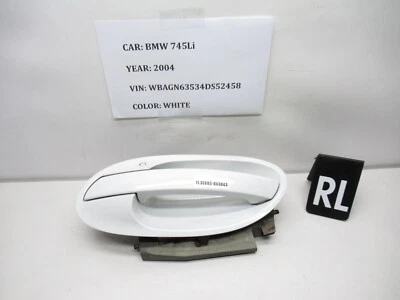 2002 - 2005 宝马 745Li 左后门把手 51217191891 原始设备制造商 — 第 1/4 张图片