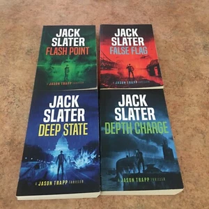 4 jack slater jason trapp thriller books - Picture 1 of 14