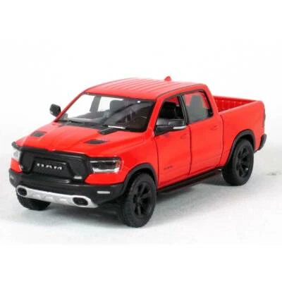 5 英寸压铸:2019 RAM 1500 皮卡车(红色)1/46 比例 — 第 1/4 张图片