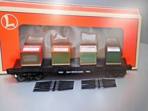 Lionel 6-26232 Comm. Martin Guitar Lumber Load FLATCAR Metal Trks Factory Sealed - Picture 1 of 5