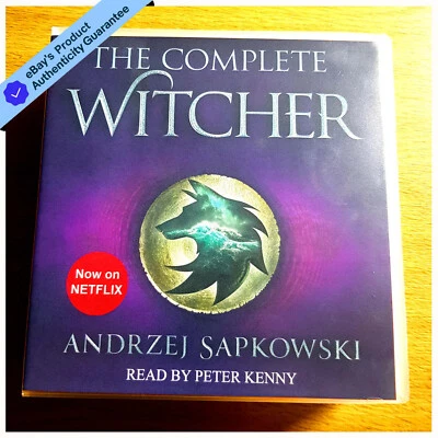 The Witcher Audiobook Complete set. All 8 Books Unabridged Read By Peter Kenny. Foto 1 de 2