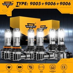 Combo de faros antiniebla altos bajos 1:1 para Toyota Corolla 2005-2008 AUXBEAM LED - Imagen 1 de 12