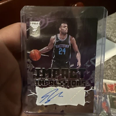 Donruss Elite Basketball Buddy Hield Impact Impressions 2021-22 automático #II-BHE Foto 1 de 2