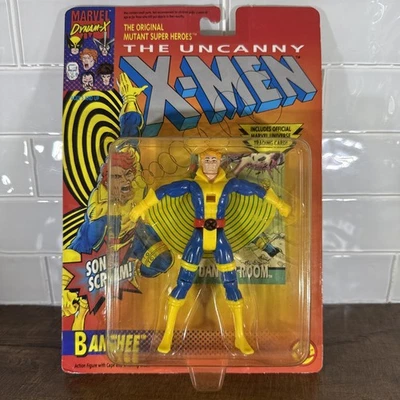 ToyBiz Uncanny X-Men Banshee 1992 con tarjeta nuevo en paquete Mutant Super-Heroes Marvel  Foto 1 de 4
