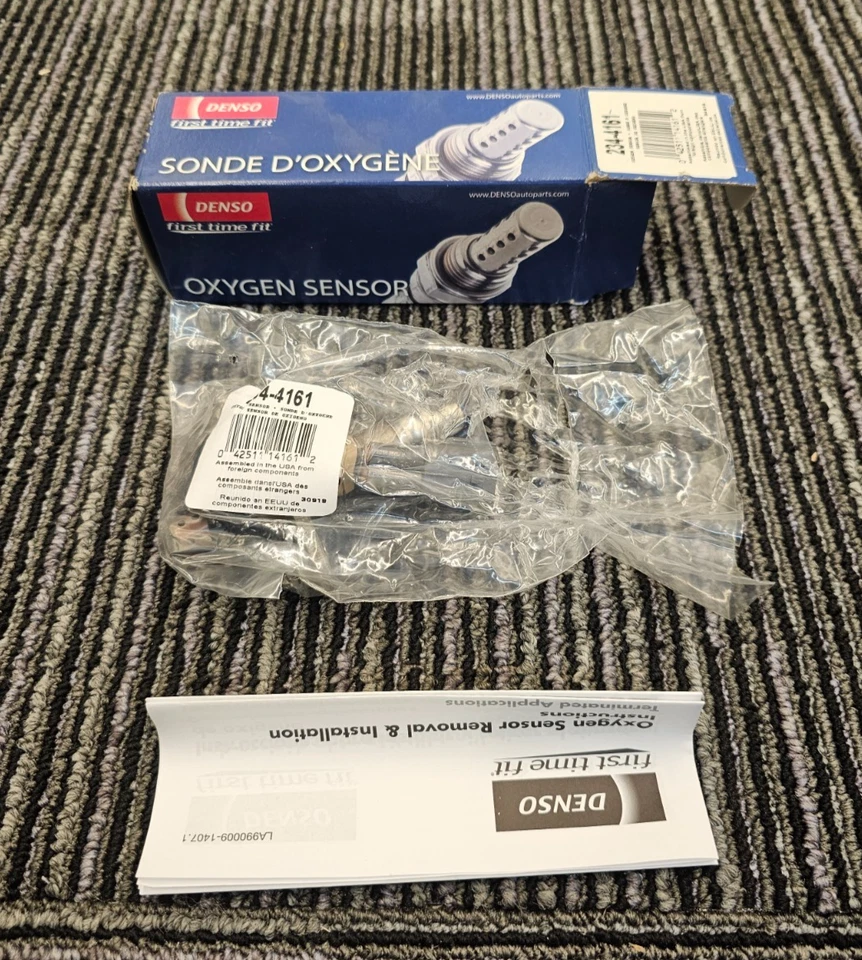 Denso 234-4161: Sensor de oxígeno aguas abajo para Toyota Tundra 3.4L 2000-2004 Foto 1 de 4