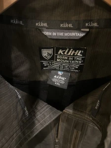 Kuhl Burr Weste Neu mit Etikett Canvas Gunmetal schwarz Vintage Patina Dye Gr. 2XL #1042 - Bild 1 von 9