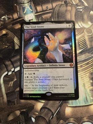 The Soul Stone Marvel's Spider-Man Foil Magic The Gathering - Image 1 of 2