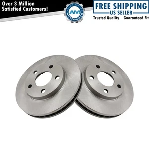 Brake Rotor Front Pair Set for Buick Cadillac Chevy Olds Pontiac NEW - Picture 1 of 3