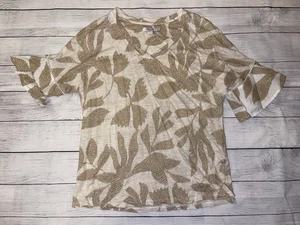 Women’s Small Chico’s 0 Beige Blouse  - Picture 1 of 3