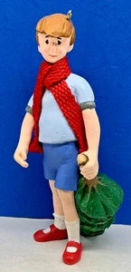 1991 Hallmark Winnie-the-Pooh Collection: Christopher Robin Ornament - 4-3/4" - Picture 1 of 5