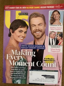 US WOCHENMAGAZIN - 18. NOV. 2024 - DWTS' DEREK HOUGH & HAYLEY ERBERT HOUGH - Bild 1 von 2