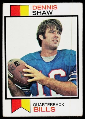 Dennis Shaw, 1973 Topps, #525, Buffalo Bills, - Image 1 of 2