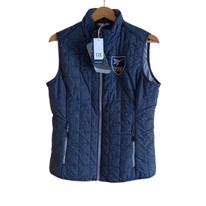 Cutter Buck Rainier PrimaLoft Eco Insulated Full Zip Puffer Vest Woman Medium - Picture 1 of 14