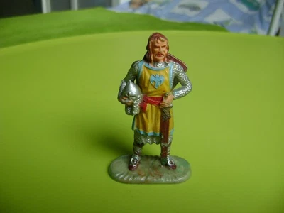 BEAU CHEVALIER ELASTOLIN SOLDAT MOYEN AGE - Photo 1/3