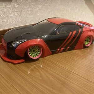 Gtr35 Rc Car Body Drift Tetsujin Glitter Metallic Flake Painted 1/10 Scale - Picture 1 of 10