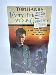 Every Time We Say Goodbye 1986 VHS Tom Hanks UNOPENED Christina Marsillach New - Picture 1 of 5