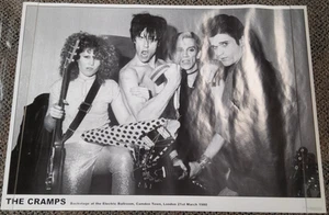 The Cramps Backstage at the Electric Ballroom London March 1980 Poster - Picture 1 of 3