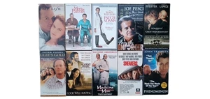VHS Drama/Comedy Lot 10: Patch Adams / Meet the Parents / Good Will Hunting + - Picture 1 of 1