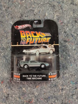 Hot Wheels Retro Entertaiment Back To The Future Time Machine - Image 1 of 2