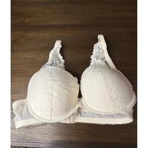 Auden weißer Bügel-BH mit Spitze gepolstert 38D - Bild 1 von 3