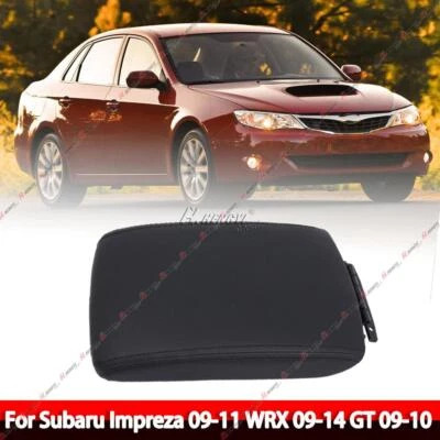 Center Console Armrest Cover Lid For 2009-2014 Subaru Impreza WRX 92114FG000JC - Image 1 of 4