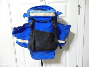 VINTAGE FSS PARACLETE ARMOR & EQUIPMENT PACK FIRELINE BLUE FIELD USGI - Picture 1 of 11