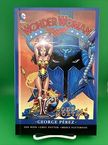 Wonder Woman Gods And Mortals Hardcover Graphic Novel w Blu Ray, DVD 2 Disc Set - Picture 1 of 4