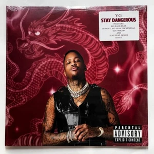 YG Stay Dangerous 2LP Vinyl Limited Black 12" Record - Imagen 1 de 2
