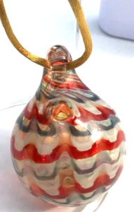 Vintage Ornament Sonnenfänger mundgeblasen Kunstglas - Bild 1 von 8